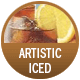 A Artistic Iced Tea  badge