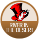 River In The Desert badge