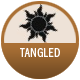 Tangled badge