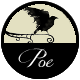 Edgar Allan Poe badge