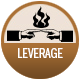 Leverage badge