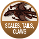 Scales, Tails, Claws,  badge