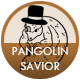 Pangolins In Hats badge