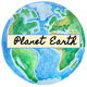 Planet Earth badge