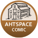 Ahtspace Comic badge