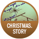 Christmas. Story badge