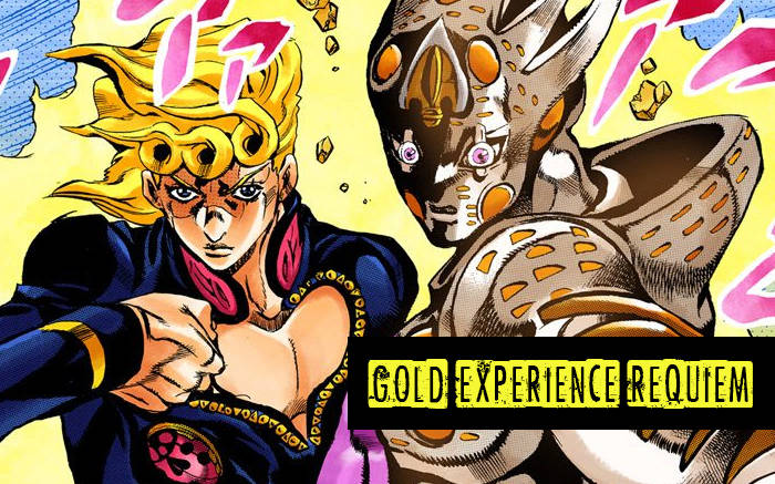 giorno giovanna gold experience requiem