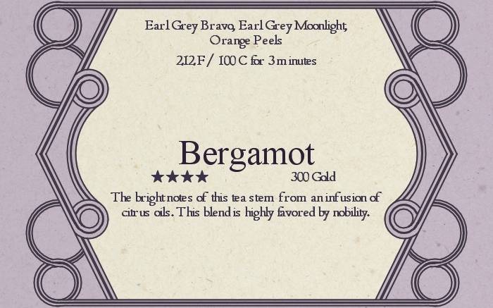 Bergamot Tea