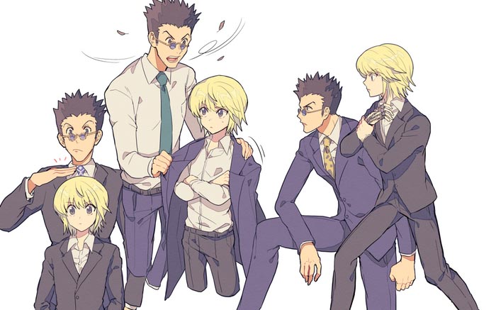 Kurapika and Leorio Tea