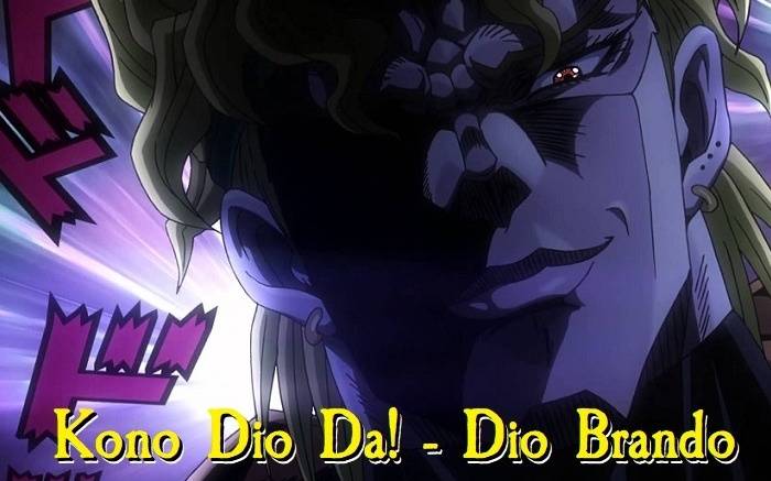 KONO DIO DA!