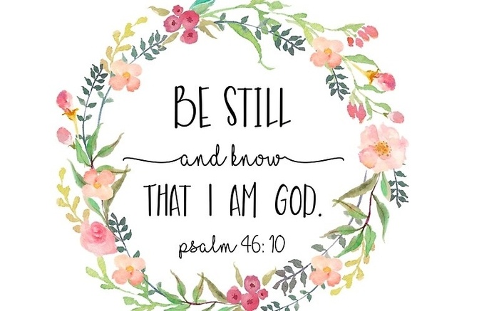 Psalm 46 10 Tea