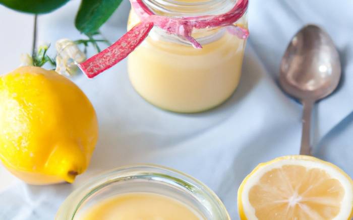 Curd Tea Golden Lemon Curd Tea