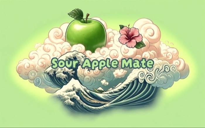 Sour Apple Mate Tea