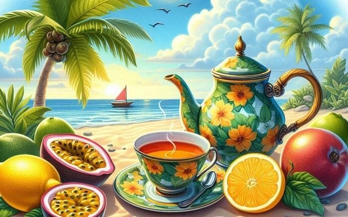 Key And Tea Summer in the Keys Tea