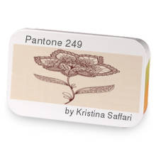 Pantone 249 sample blend