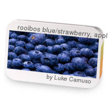 rooibos blue/strawberry, apple sample blend