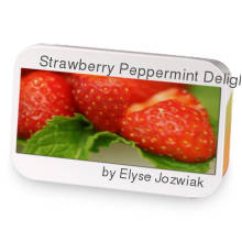 Strawberry Peppermint Delight sample blend