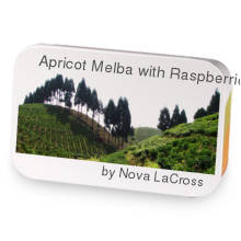 Apricot Melba with Raspberries sample blend