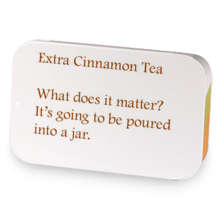 Extra Cinnamon Black Tea sample blend