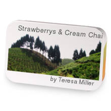 Strawberrys & Cream Chai sample blend