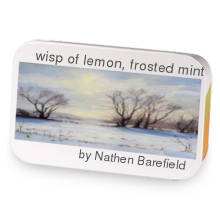 wisp of lemon, frosted mint sample blend
