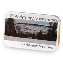 El Andy's apple-cina-orange sample blend