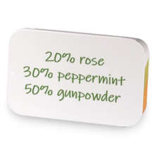 Rose Mint Green sample blend