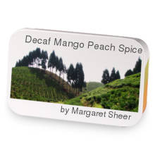 Decaf Mango Peach Spice sample blend