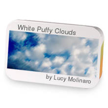 White Puffy Clouds sample blend