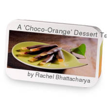 A 'Choco-Orange' Dessert Tea sample blend