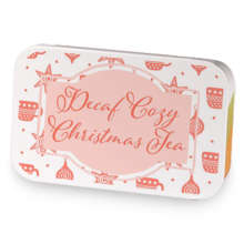 Decaf Cozy Christmas Tea sample blend