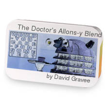 The Doctor's Allons-y Blend sample blend