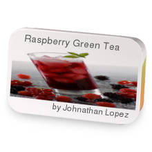 Raspberry Green Tea sample blend
