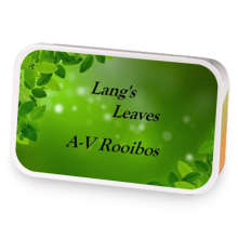 A-V Rooibos sample blend