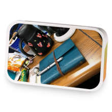 Writing time sample blend