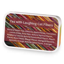 Tea with Laughing Cat Fibers sample blend