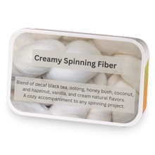 Creamy Spinning Fiber sample blend