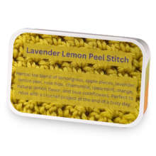 Lavender Lemon Peel Stitch sample blend