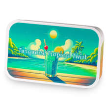 Turquoise Tropical Twist sample blend