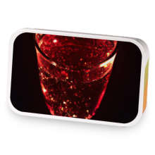 A Glass of Raspberry Kiss sample blend