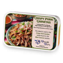 Crispy Pork Carnitas sample blend