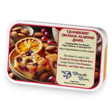 Cranberry Orange Almond Bars sample blend
