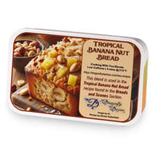 Tropical Banana Nut Bread sample blend