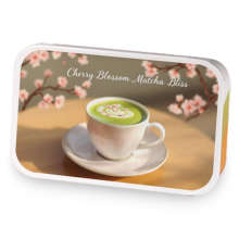 Cherry Blossom Matcha Bliss sample blend