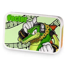 Vector the Crocodile sample blend