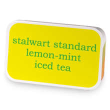 stalwart lemon-mint iced (P) sample blend
