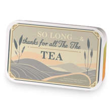 So Long and Thanks For All The Tea sample blend