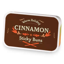 Warm Holiday Cinnamon Sticky Buns sample blend