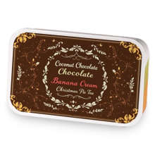 Coconut Chocolate Banana Cream Christmas Pie Tea sample blend