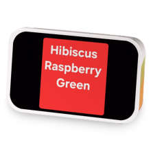 Hibiscus Raspberry Green sample blend